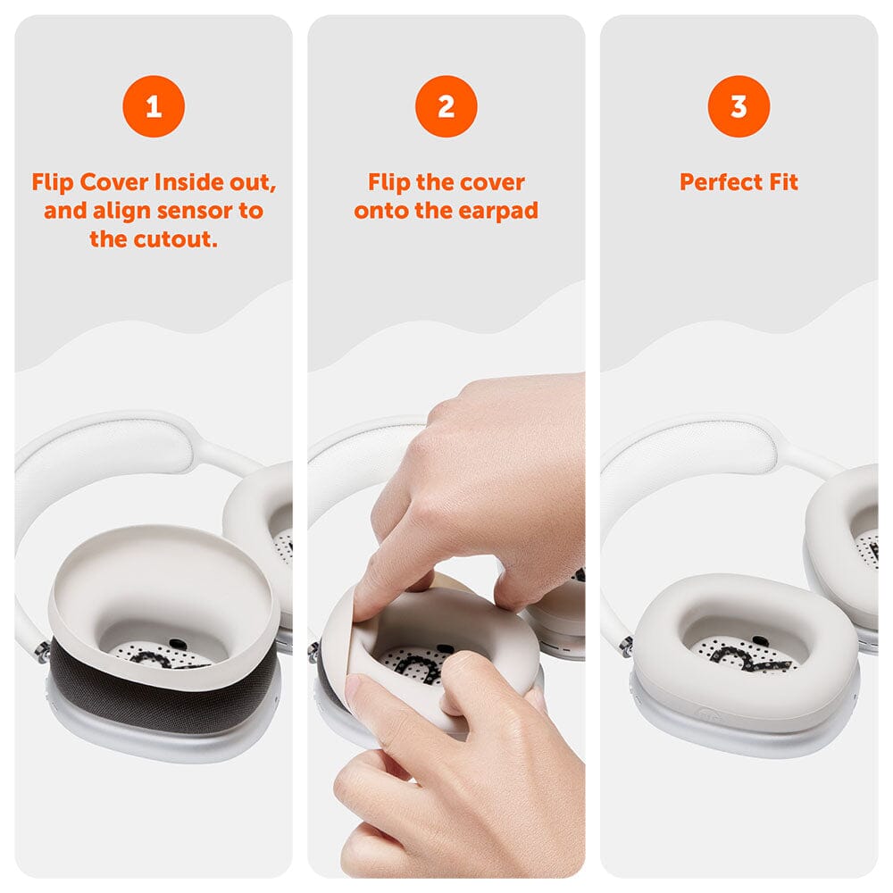 Apple Airpods Max 1 Earpad Sweat Covers - WC SweatZ MaxSweat CoversTorqelo.com