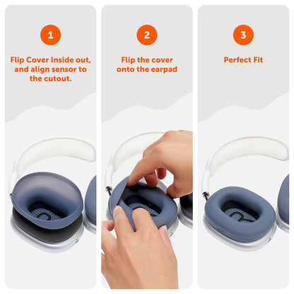 Apple Airpods Max 1 Earpad Sweat Covers - WC SweatZ MaxSweat CoversTorqelo.com