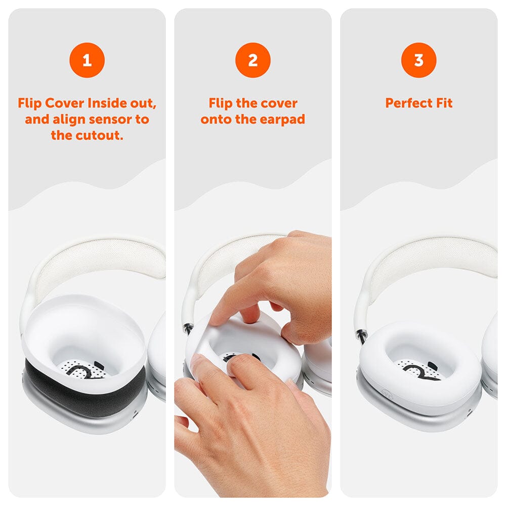 Apple Airpods Max 1 Earpad Sweat Covers - WC SweatZ MaxSweat CoversTorqelo.com