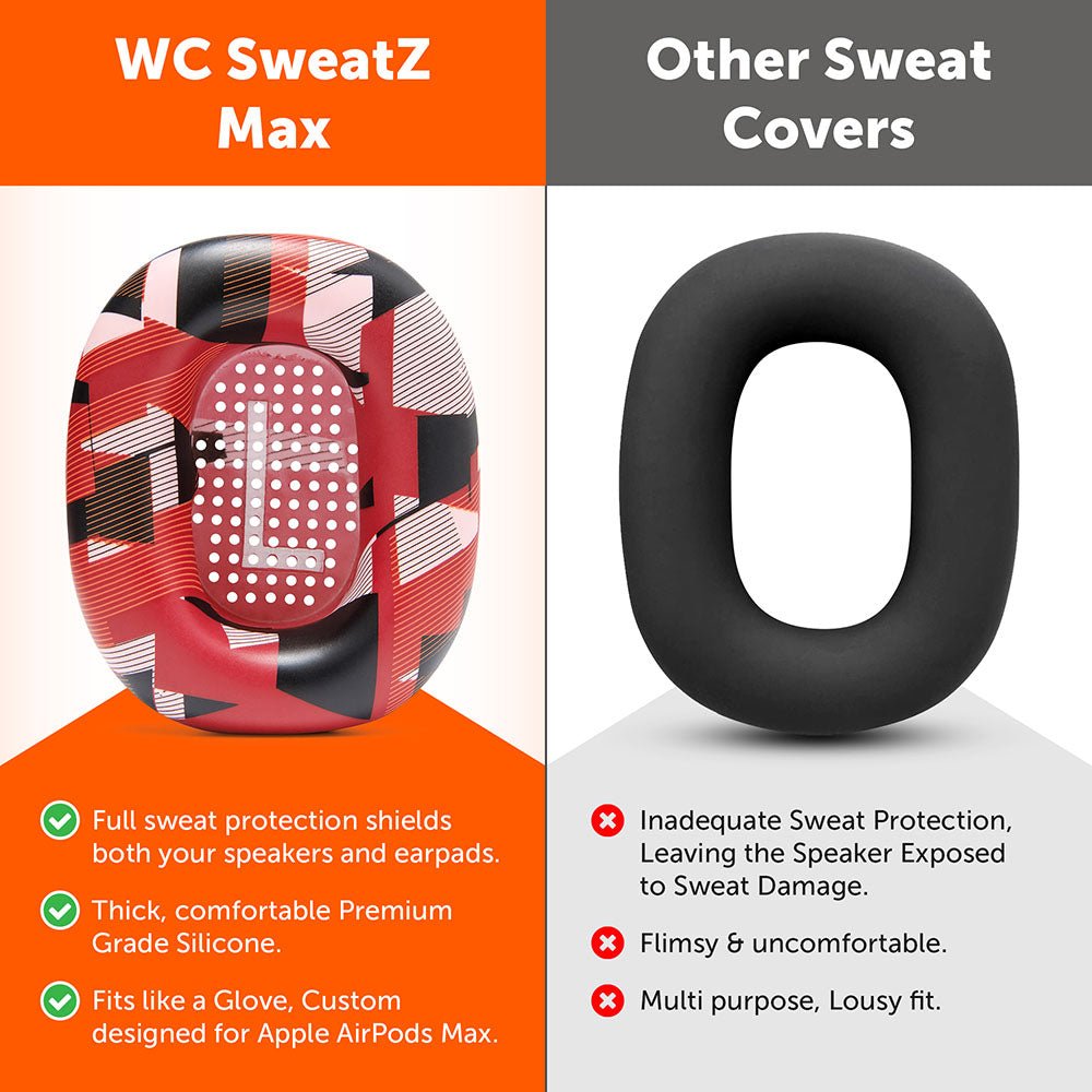 Apple Airpods Max 1 Earpad Sweat Covers - WC SweatZ MaxSweat CoversTorqelo.com