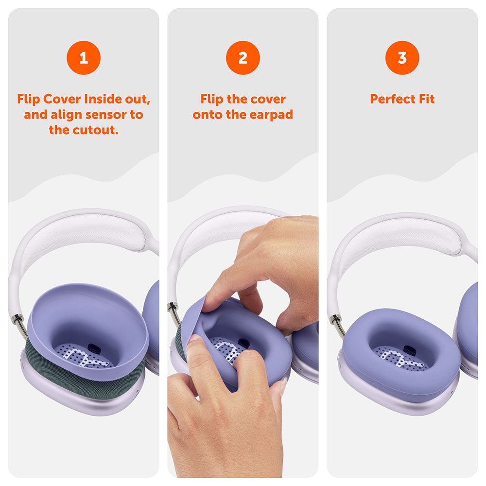 Apple Airpods Max 1 Earpad Sweat Covers - WC SweatZ MaxSweat CoversTorqelo.com
