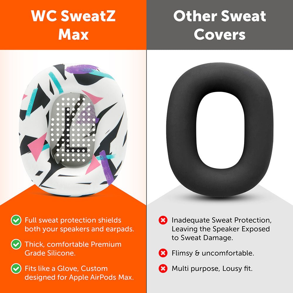 Apple Airpods Max 1 Earpad Sweat Covers - WC SweatZ MaxSweat CoversTorqelo.com