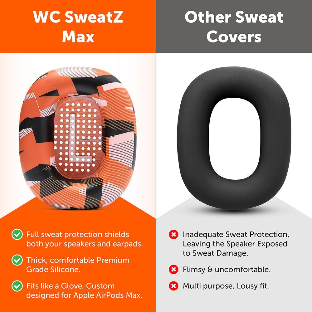 Apple Airpods Max 1 Earpad Sweat Covers - WC SweatZ MaxSweat CoversTorqelo.com