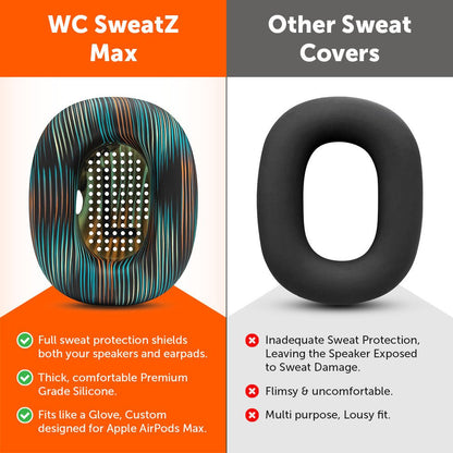 Apple Airpods Max 1 Earpad Sweat Covers - WC SweatZ MaxSweat CoversTorqelo.com
