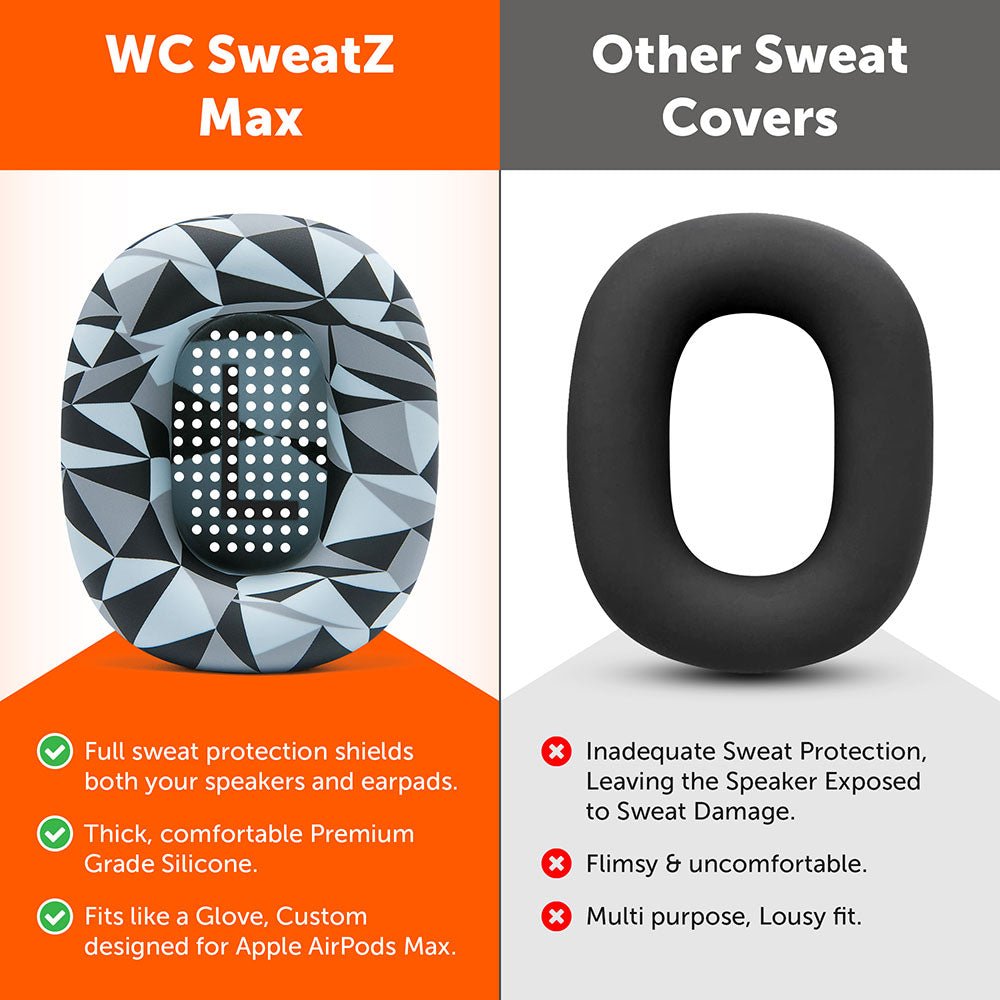 Apple Airpods Max 1 Earpad Sweat Covers - WC SweatZ MaxSweat CoversTorqelo.com