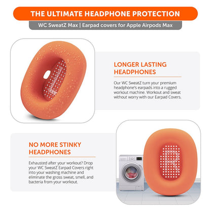 Apple Airpods Max 1 Earpad Sweat Covers - WC SweatZ MaxSweat CoversTorqelo.com