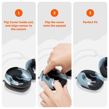 Apple Airpods Max 1 Earpad Sweat Covers - WC SweatZ MaxSweat CoversTorqelo.com