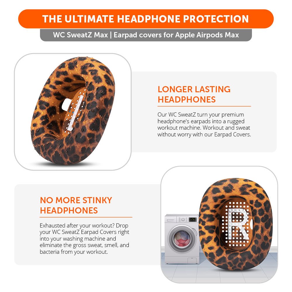 Apple Airpods Max 1 Earpad Sweat Covers - WC SweatZ MaxSweat CoversTorqelo.com