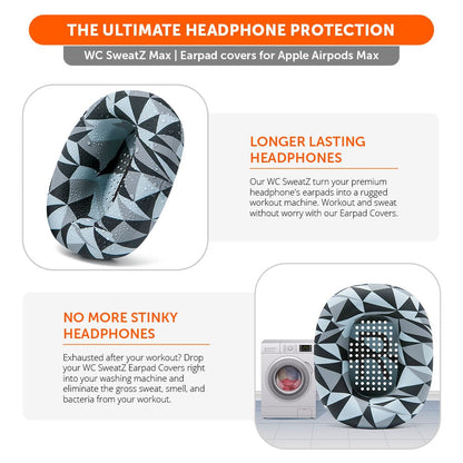 Apple Airpods Max 1 Earpad Sweat Covers - WC SweatZ MaxSweat CoversTorqelo.com