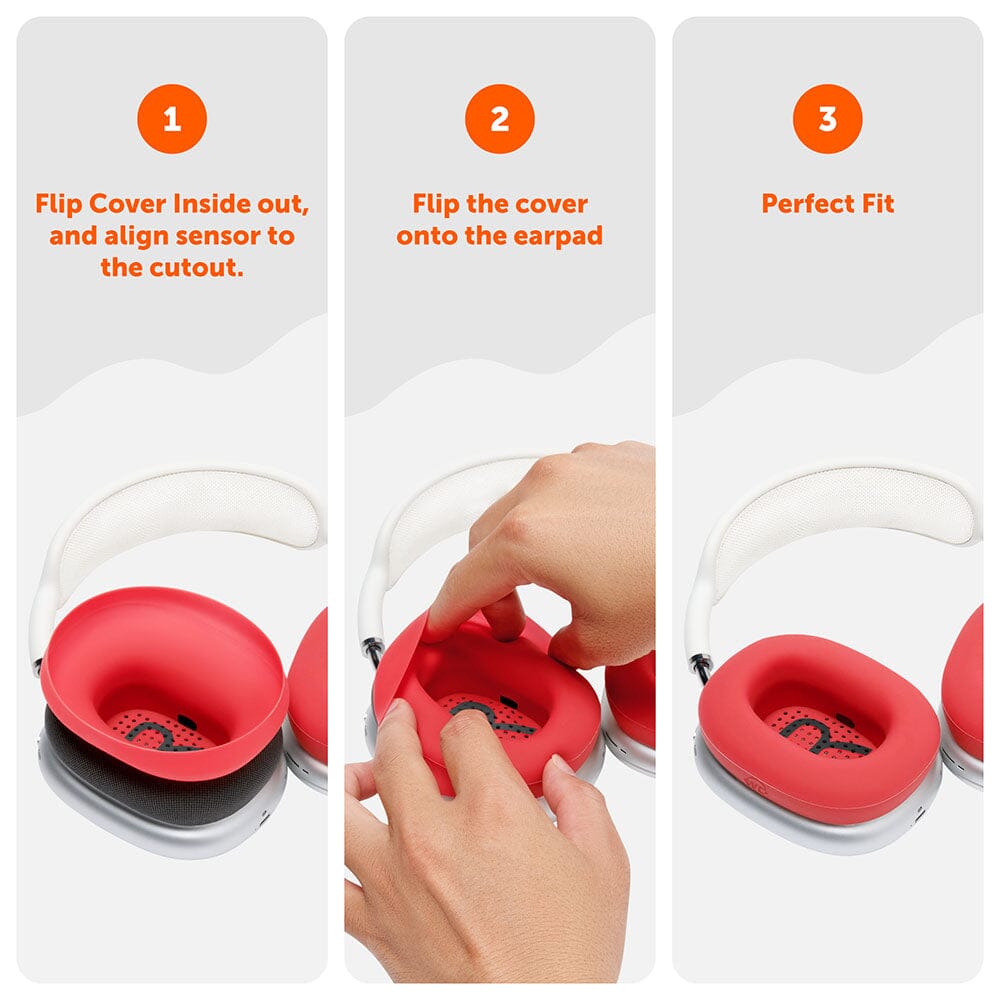 Apple Airpods Max 1 Earpad Sweat Covers - WC SweatZ MaxSweat CoversTorqelo.com