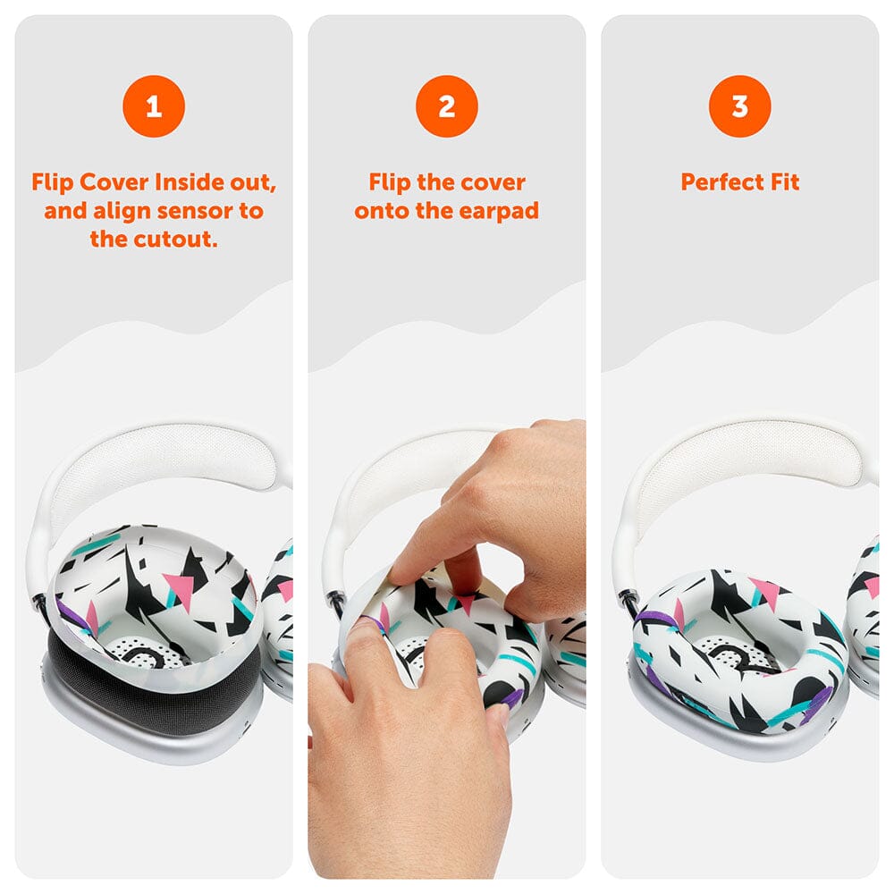 Apple Airpods Max 1 Earpad Sweat Covers - WC SweatZ MaxSweat CoversTorqelo.com