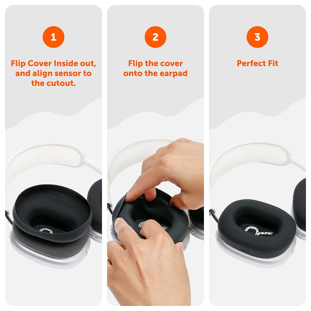 Apple Airpods Max 1 Earpad Sweat Covers - WC SweatZ MaxSweat CoversTorqelo.com