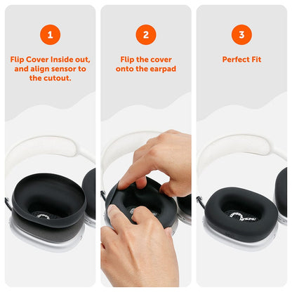 Apple Airpods Max 1 Earpad Sweat Covers - WC SweatZ MaxSweat CoversTorqelo.com