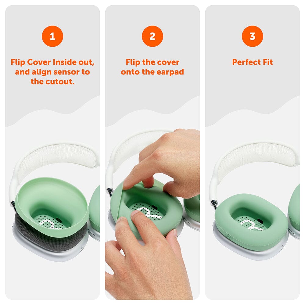 Apple Airpods Max 1 Earpad Sweat Covers - WC SweatZ MaxSweat CoversTorqelo.com
