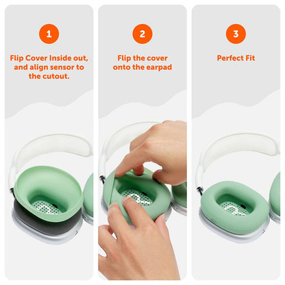 Apple Airpods Max 1 Earpad Sweat Covers - WC SweatZ MaxSweat CoversTorqelo.com