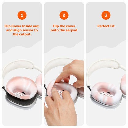 Apple Airpods Max 1 Earpad Sweat Covers - WC SweatZ MaxSweat CoversTorqelo.com