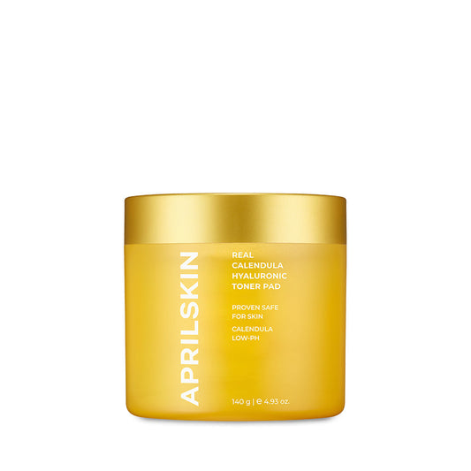 APRILSKIN Calendula PHA Hyaluronic Toner Pads 140g by Seoulia