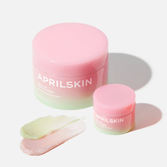 APRILSKIN Pink Aloe Mask-to-Foam Soothing Cleanser 15g by Seoulia
