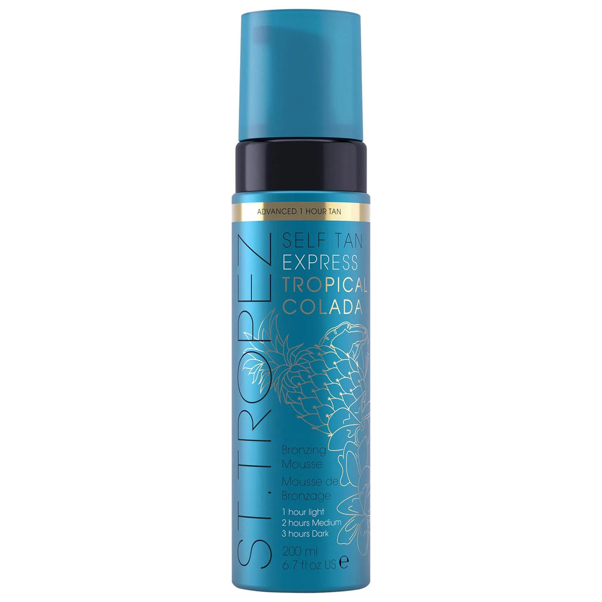 Self Tan Express Tropical Colada bronzing mousse sunless tanner