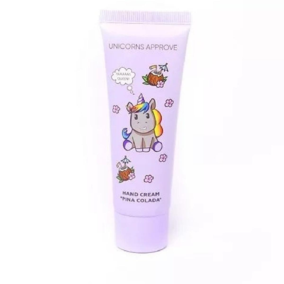 Soda Unicorns Hand Cream Pina Colada Body Cream 50ml - Lightweight, Non-Greasy Moisturizing Cream with Tropical Scent by Beauty Care Bag