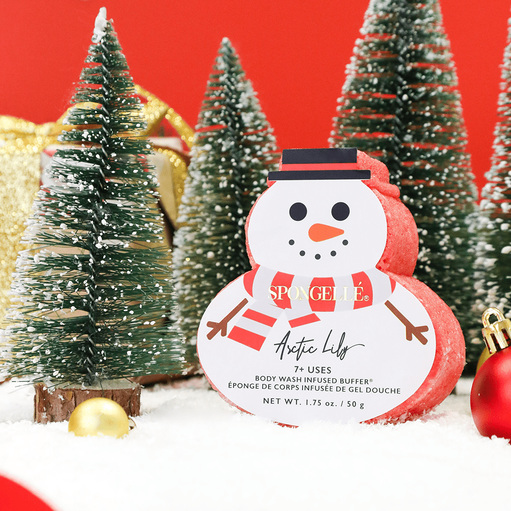 Arctic Lily | Holiday SnowmanBody Wash Infused BufferTorqelo.com
