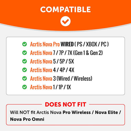 Arctis Nova Earpads - WC StealthZEar PadsTorqelo.com