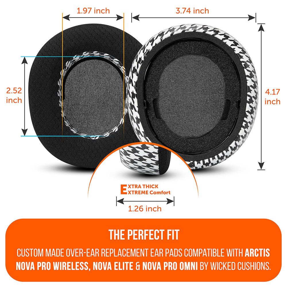 Arctis Nova Pro Wireless, Nova Elite & Nova Pro Omni Earpads - WC FreeZe Cooling GelCooling Gel Ear PadsTorqelo.com
