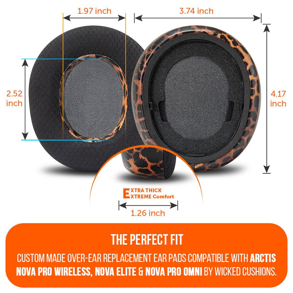 Arctis Nova Pro Wireless, Nova Elite & Nova Pro Omni Earpads - WC FreeZe Cooling GelCooling Gel Ear PadsTorqelo.com