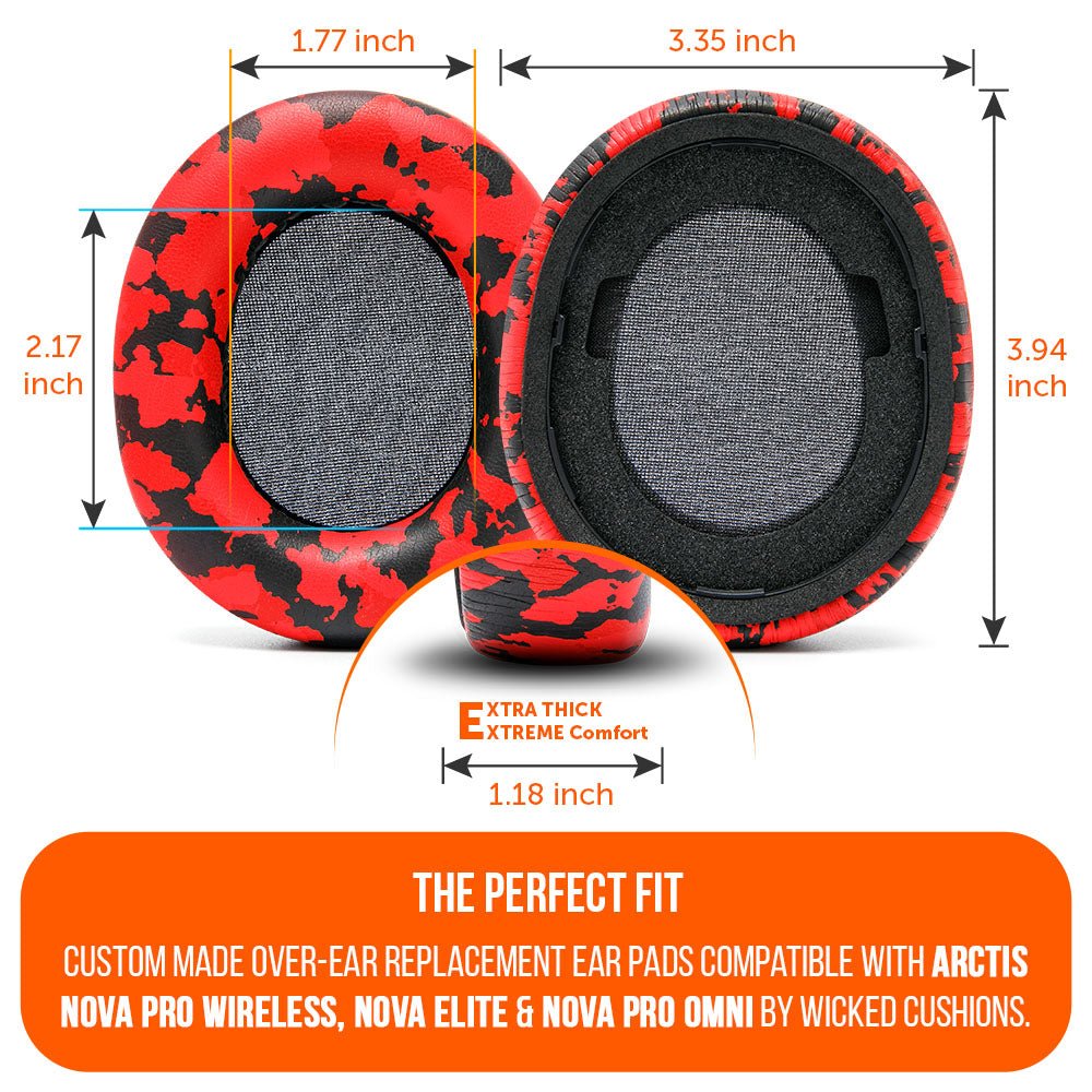 Arctis Nova Pro Wireless, Nova Elite & Nova Pro Omni Earpads - WC PadZ Nova Pro WirelessEar PadsTorqelo.com