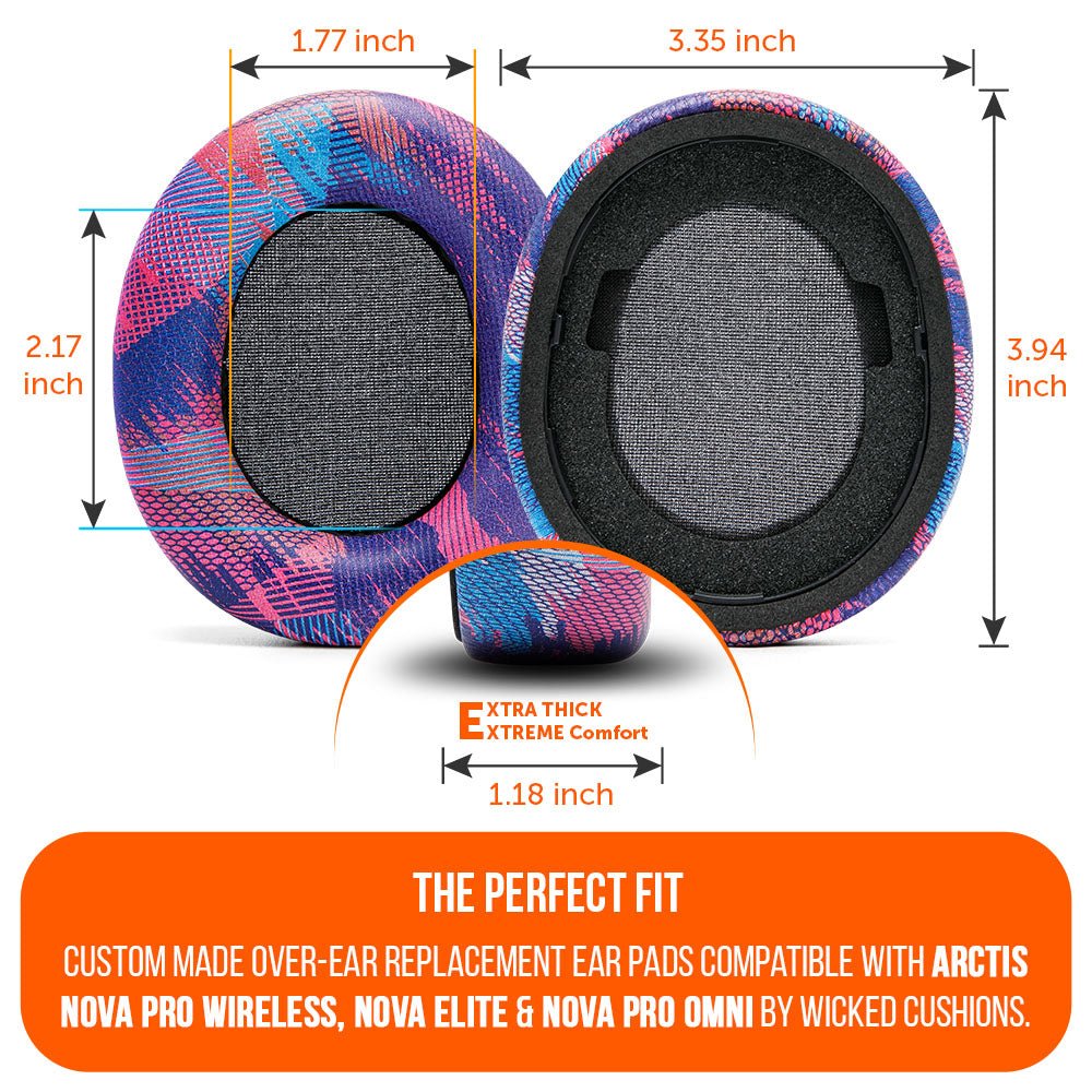 Arctis Nova Pro Wireless, Nova Elite & Nova Pro Omni Earpads - WC PadZ Nova Pro WirelessEar PadsTorqelo.com