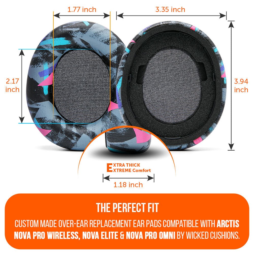 Arctis Nova Pro Wireless, Nova Elite & Nova Pro Omni Earpads - WC PadZ Nova Pro WirelessEar PadsTorqelo.com