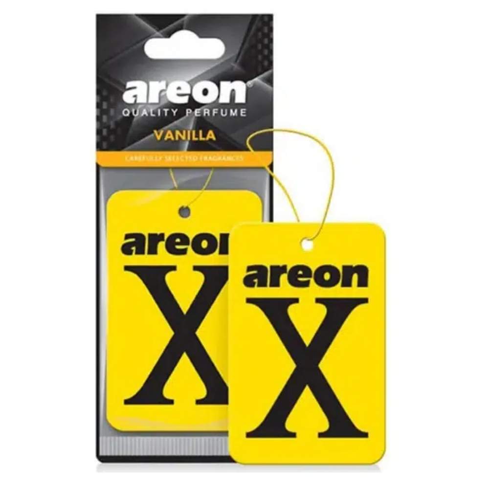 Areon Fresh Vanilla Hanging Car Air Freshener by Beauty Care Bag