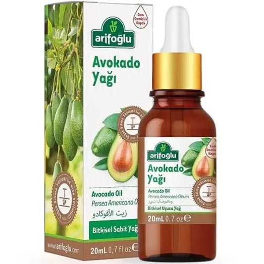 Arifoglu Cold Pressed Avocado Oil for Skin & Hair 20ml by Beauty Care Bag