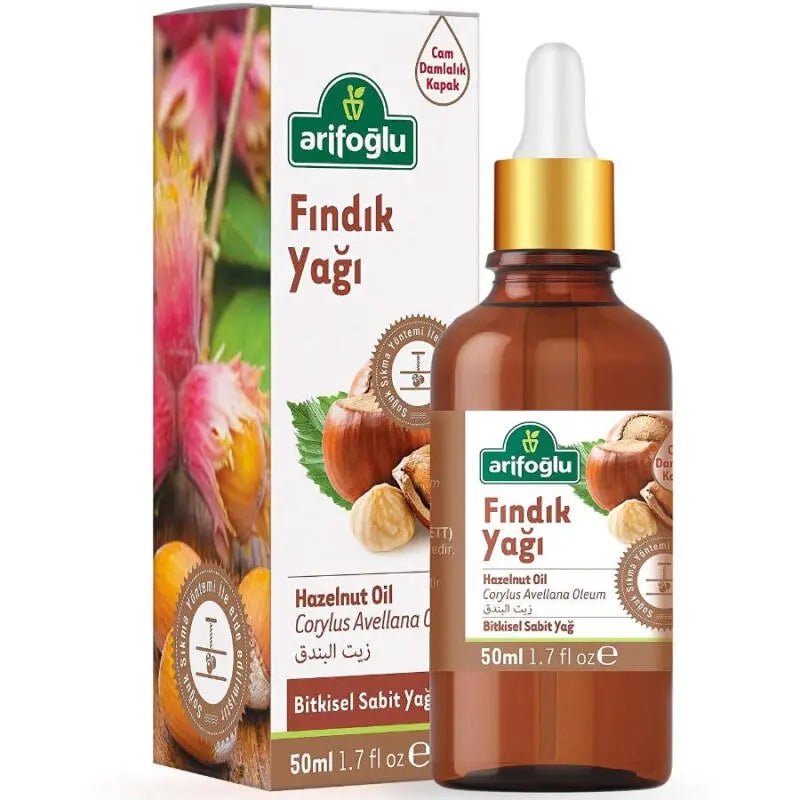 Arifoglu Cold Pressed Hazelnut Oil for Skin & Hair 50mlSkincareTorqelo.com