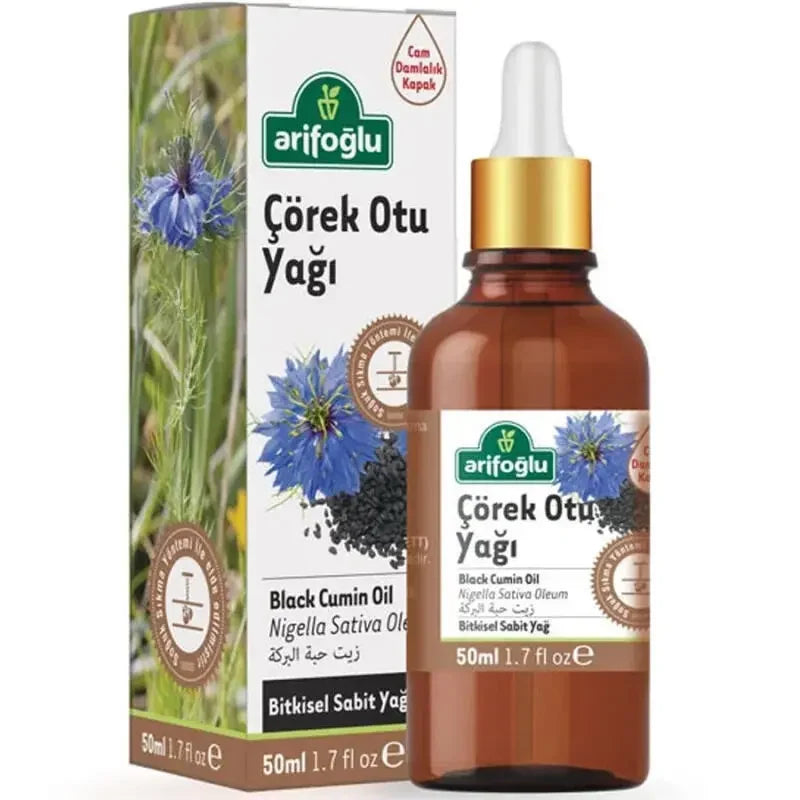 Arifoglu Cold Pressed Black Seed Oil for Skin & Hair 50ml by Beauty Care Bag