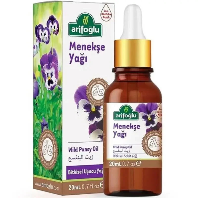 Arifoglu Violet Essential Oil for Aromatherapy 20ml by Beauty Care Bag
