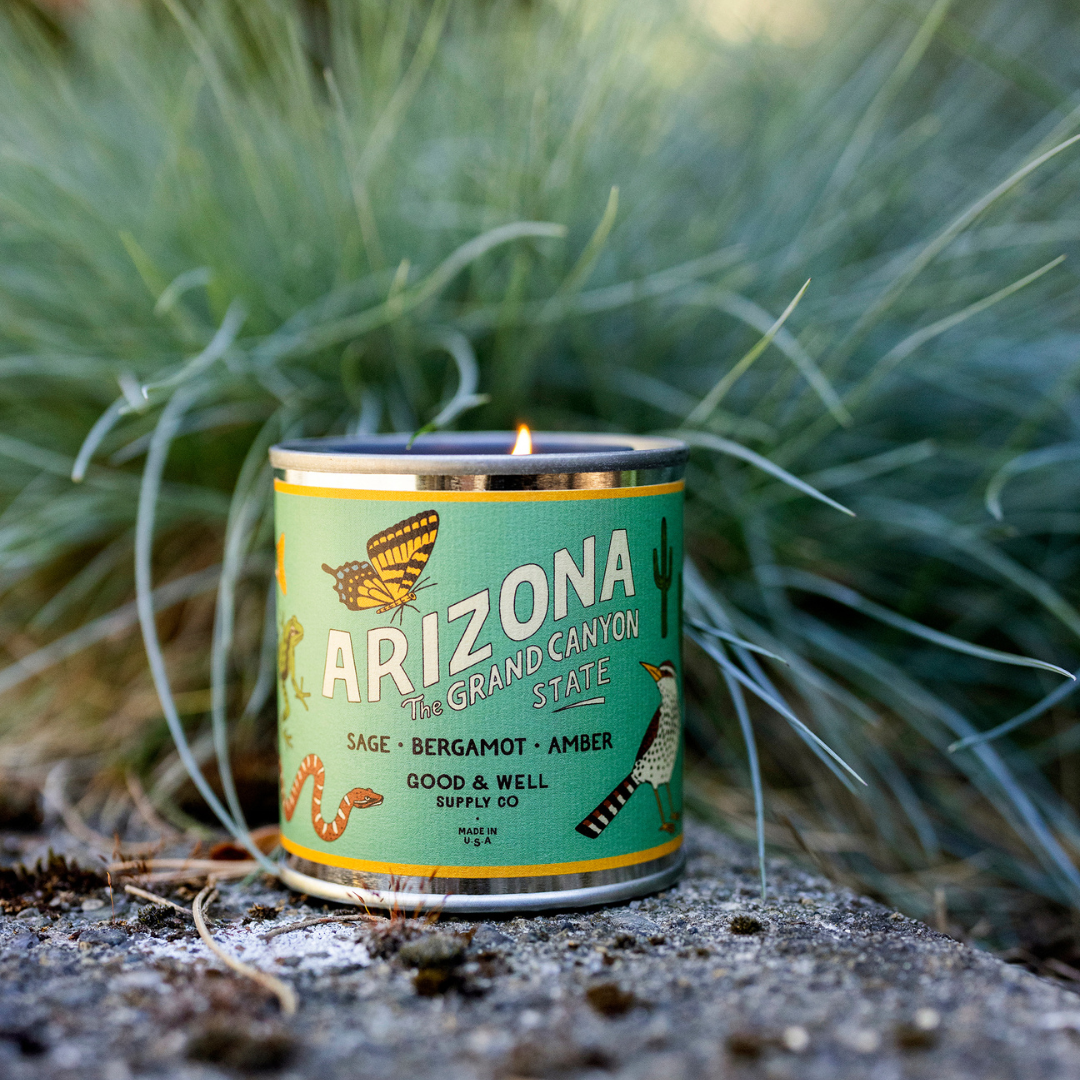 Arizona State Candle by Good & Well Supply Co.
