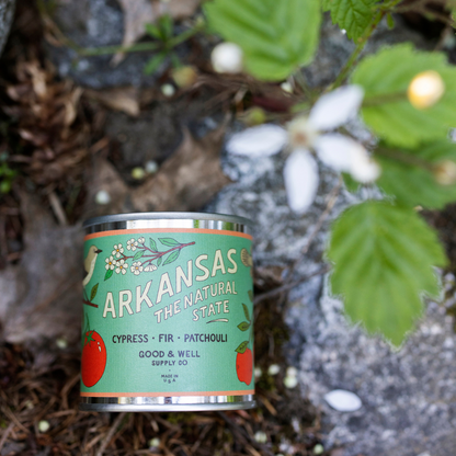 Arkansas State Candle by Good & Well Supply Co.