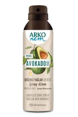 Arko Body Moisturizing Spray Cream with Avocado Oil - Hydrating, Non-Greasy, Easy ApplicationFace CreamTorqelo.com