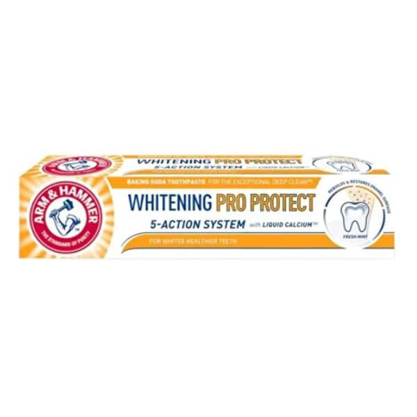 Arm & Hammer Whitening Pro Protect Fresh Mint Toothpaste 75ml by Beauty Care Bag