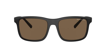 Armani Exchange 0AX4145S Men's Square Sunglasses 57mm by Beauty Care Bag