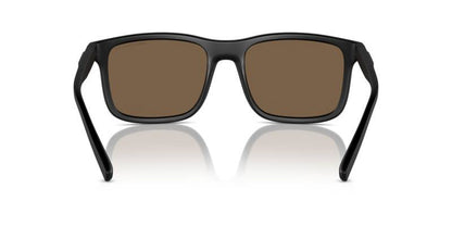 Armani Exchange 0AX4145S Men's Square Sunglasses 57mm by Beauty Care Bag