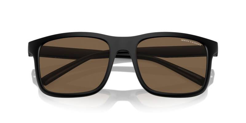 Armani Exchange 0AX4145S Men's Square Sunglasses 57mm by Beauty Care Bag