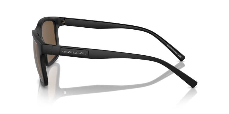 Armani Exchange 0AX4145S Men's Square Sunglasses 57mm by Beauty Care Bag