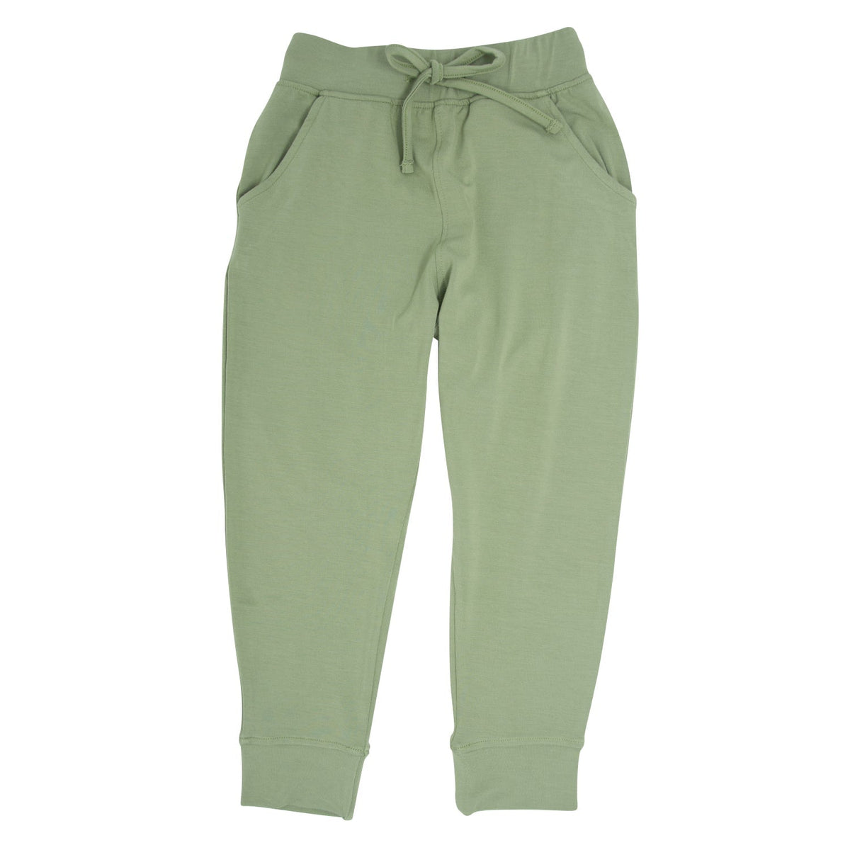 Slacker Pocket Pant Army Green by Sweet Bamboo