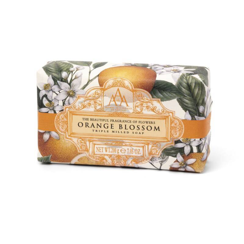 Aromas Artesanales De Antigua Orange Blossom Soap 200g by Beauty Care Bag