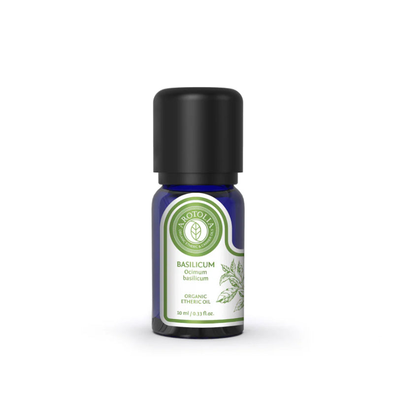 Arotolia Basil Essential Oil for Aromatherapy 10 ml by Beauty Care Bag