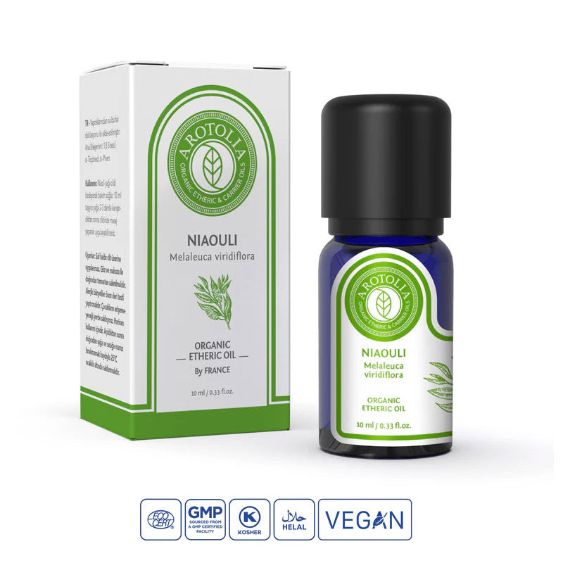 Arotolia Niaouli Essential Oil for Aromatherapy 10 ml by Beauty Care Bag