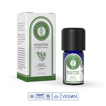 Arotolia Eucalyptus Essential Oil for Aromatherapy 5ml by Beauty Care Bag