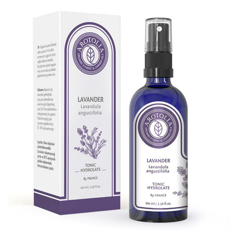Arotolia Organic Lavender Hydrosol for Skin & Hair 100 ml by Beauty Care Bag